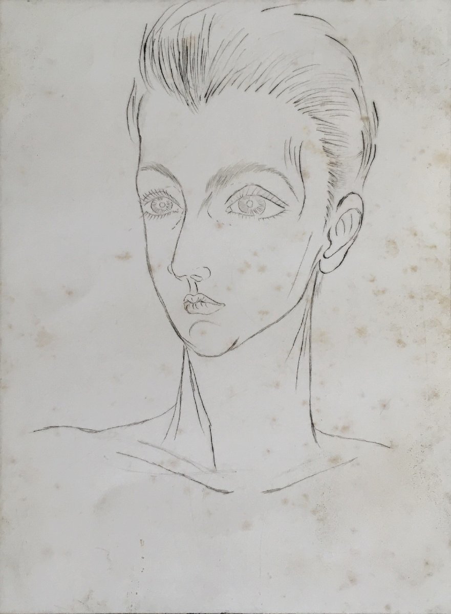 直筆サイン入『四谷シモン オリジナル銅版画 少年像』(直筆 直筆サイン入『四谷シモン オリジナル銅版画 少年像』(直筆