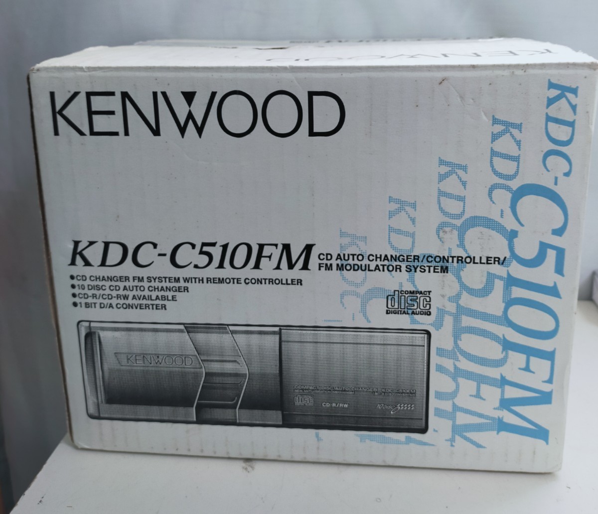 未使用品　KENWOOD KDC-C510FM 10連奏CDチェンジャー _画像1