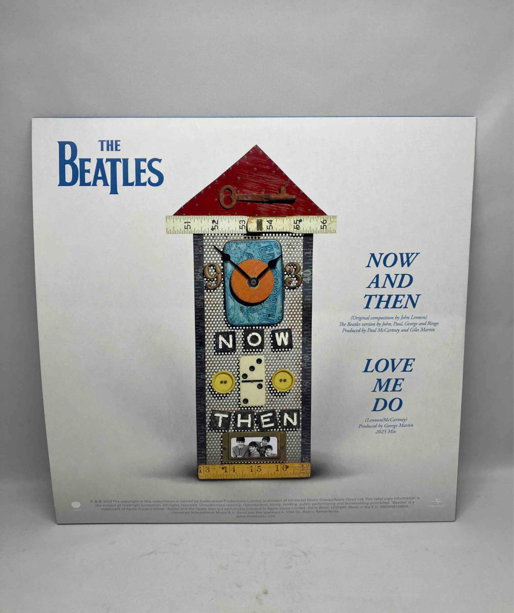 ★NOW AND THEN / THE BEATLES レコード_画像2