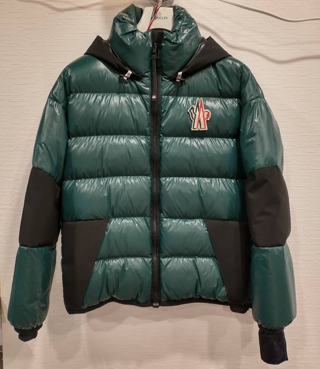 ダウンジャケット MONCLER GOLLINGER E20974189480 539MV グリーン モンクレール_画像1