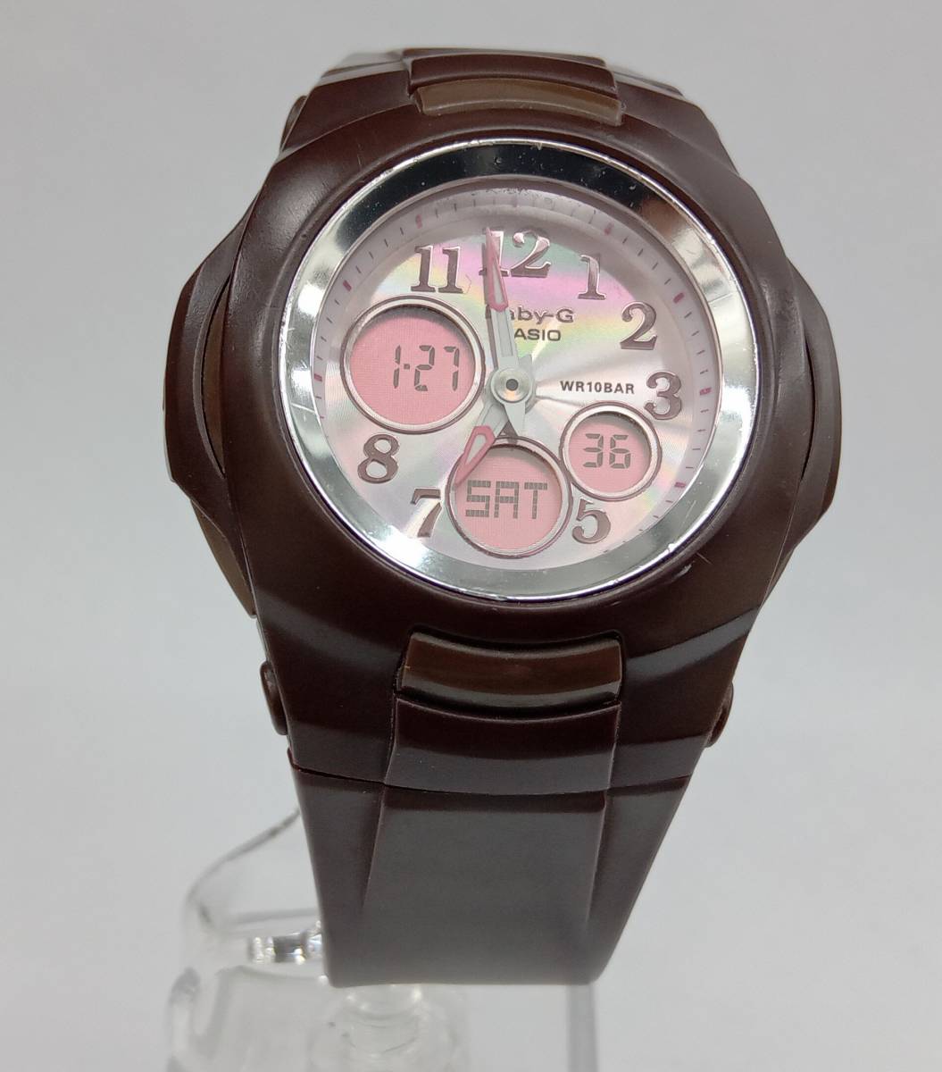 ジャンク 稼働品 CASIO カシオ Baby-G ベビージー BG-93 クオーツ 腕時計 アナログ不良 店舗受取可_画像1