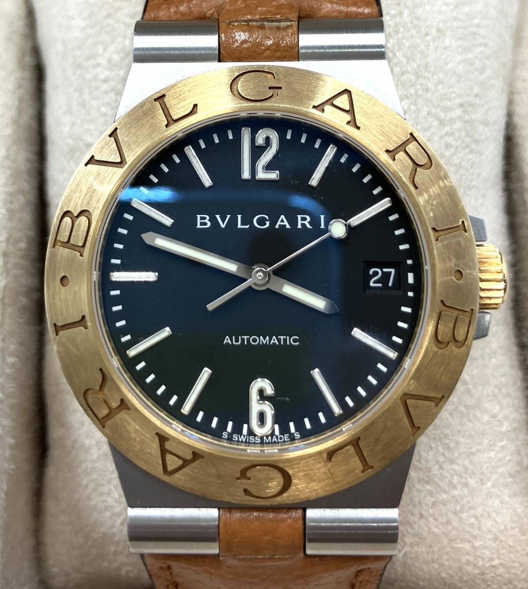 BVLGARI ディアゴノ／LCV35SG 箱、保証書付き ブルガリ_画像1