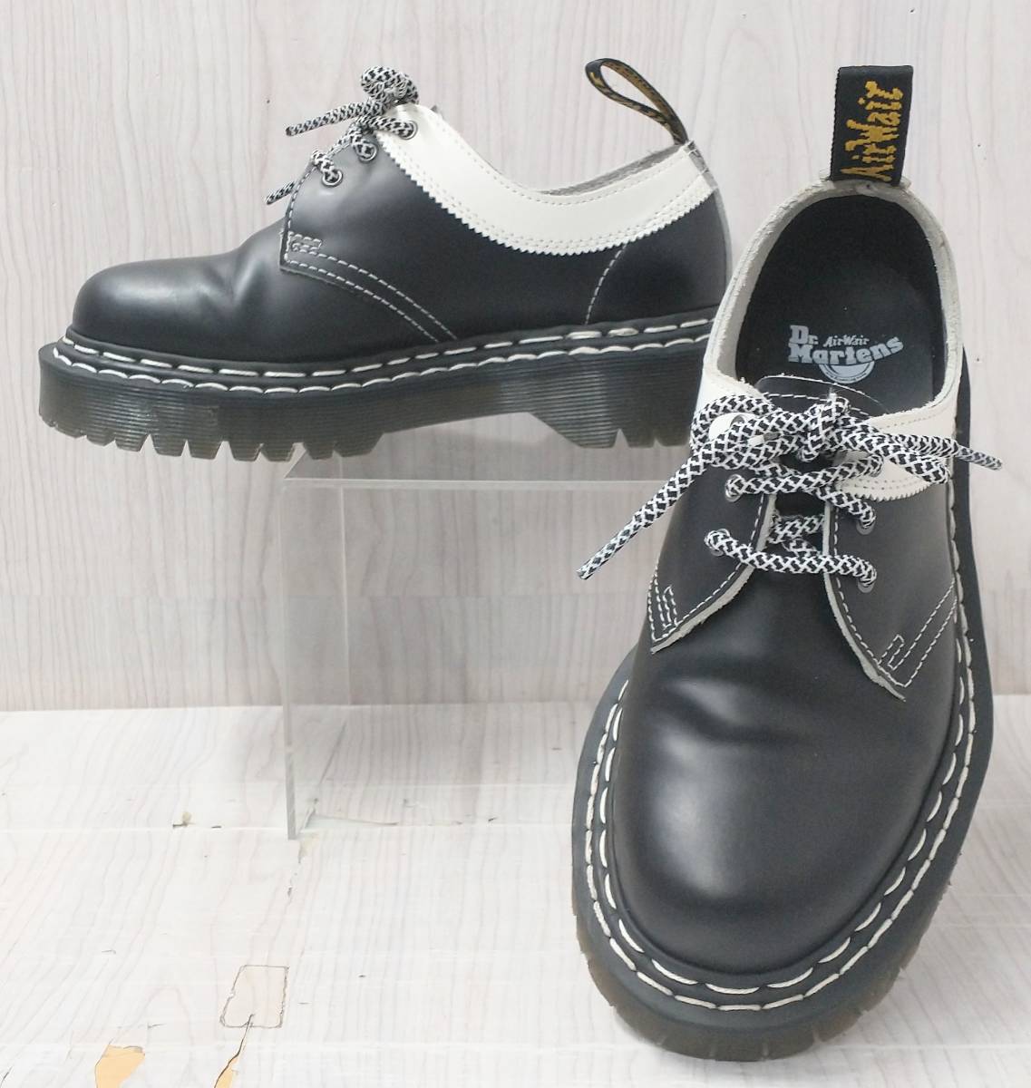 Dr.Martens 1461BEX DS ドクターマーチン スニーカー UK3 ブラック × ホワイト