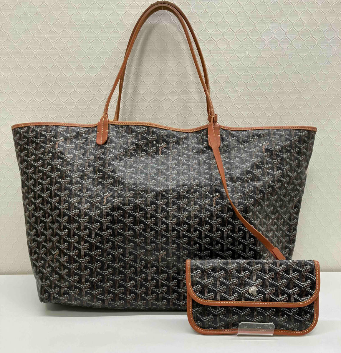 GOYARD サンルイGM ゴヤール トートバッグ メンズ レディース ブラック 店舗受取可_画像1