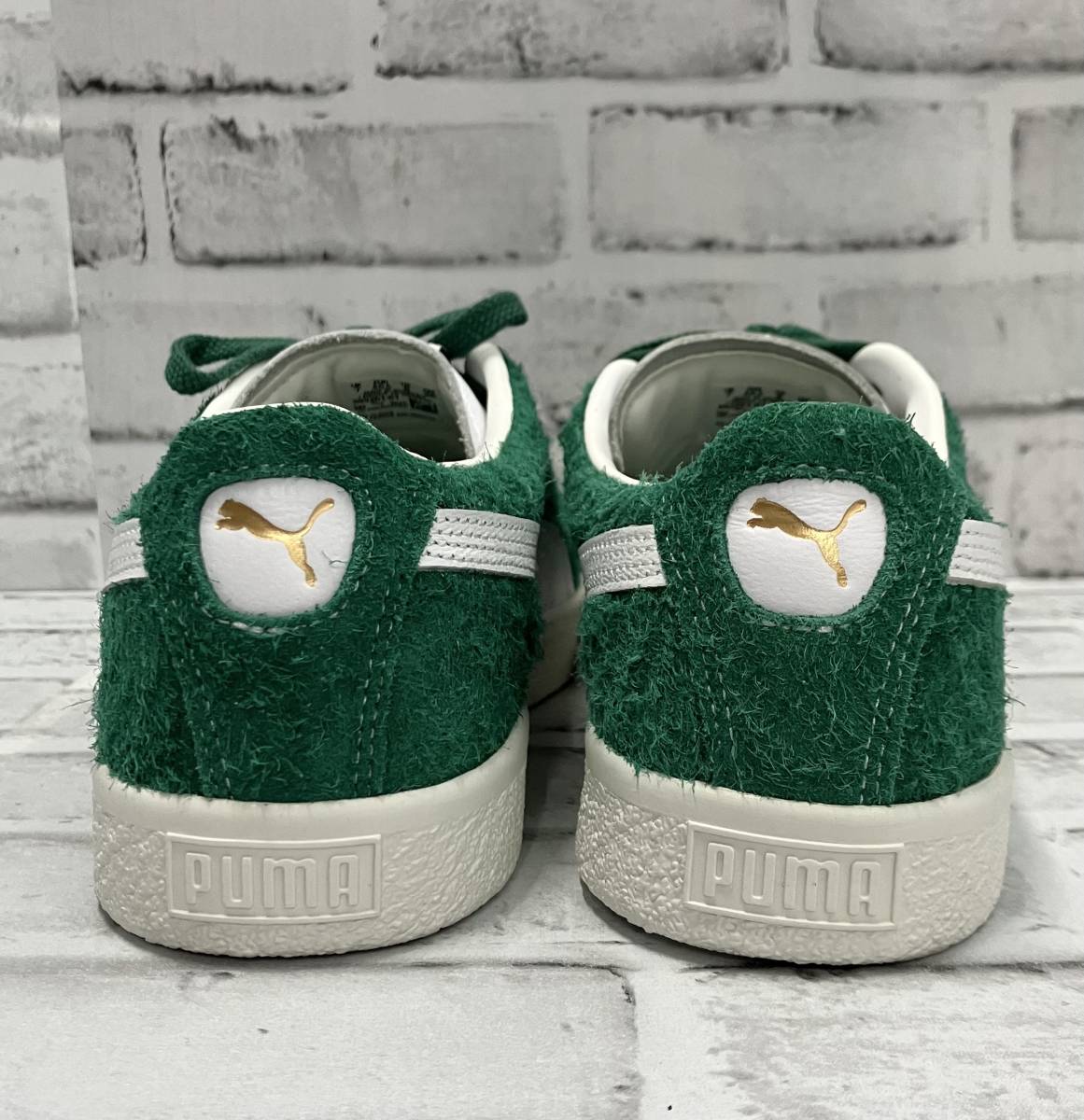 美品 / PUMA / プーマ / BILLY’S別注 SUEDE VTG / スニーカー / サイズ:26cm / 393261 / グリーン / 箱あり / 替えシューレースあり_画像3