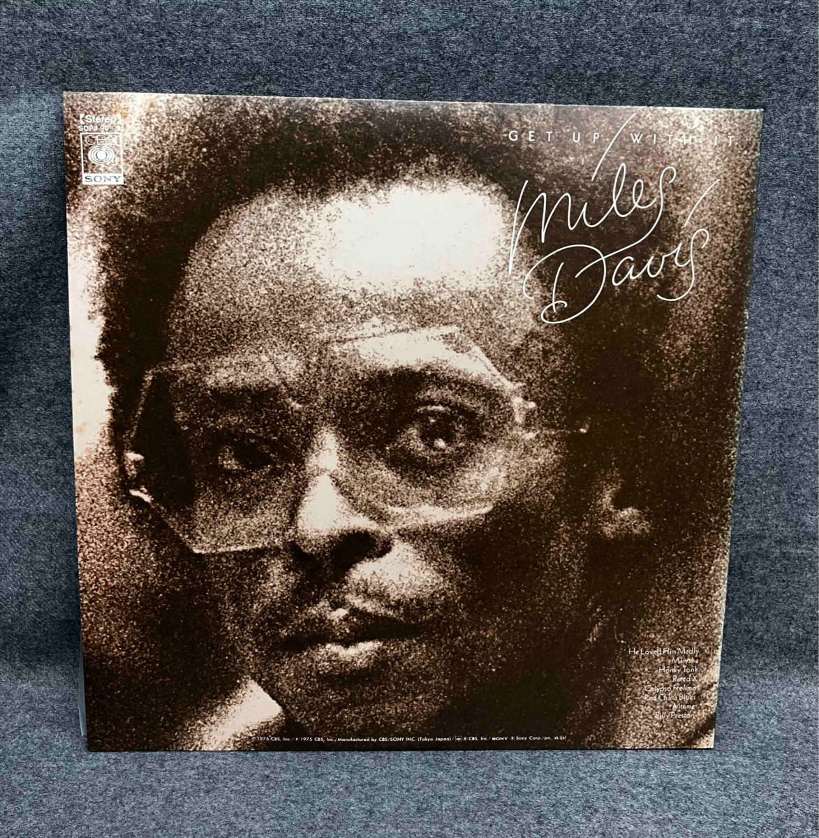 Miles Davis Get Up With It マイルス・デイビス SOPJ90 レコード LP 店舗受取可_画像1