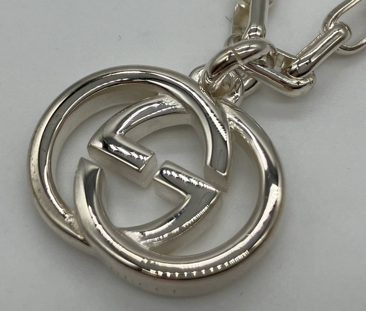 【2024年】もらって嬉しいお歳暮 人気ランキング 【新品仕上げ済】GUCCI グッチ インターロッキング 12.8g 手首周り19cm SV 925 シルバー 全長約20cm SILVER ブレスレット 保存袋付き ブレスレット