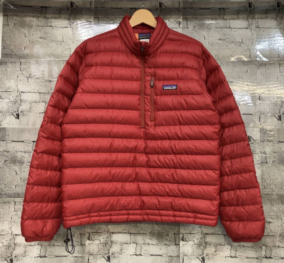 04年製 Patagonia パタゴニア ダウンジャケット プルオーバー 84670 サイズS レッド 店舗受取可_画像1