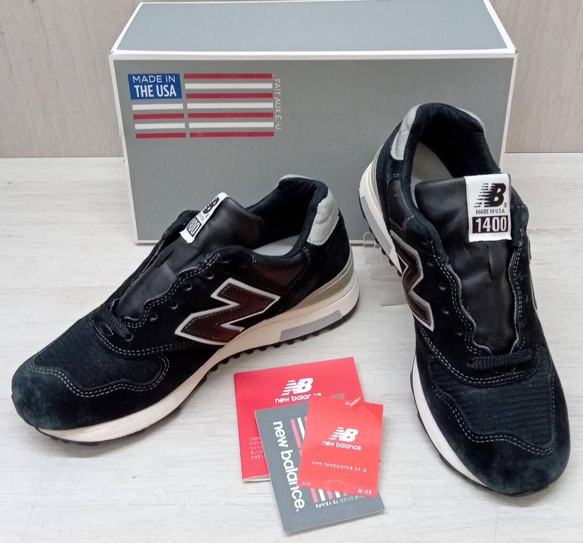 new balance/ニューバランス/スニーカー/M1400BKJ/ブラック/24.5cm_画像1