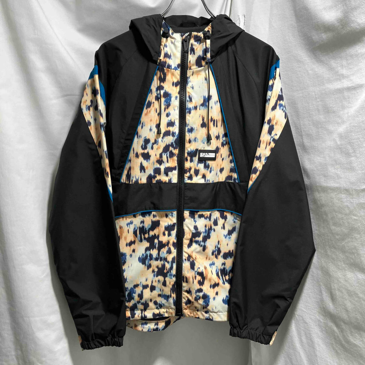 ZARA×RHUIGI Animal Print Moutain Jacket アニマルプリントマウンテンジャケット サイズ:L-XL 美品 総柄 ザラ ルイージ_画像1