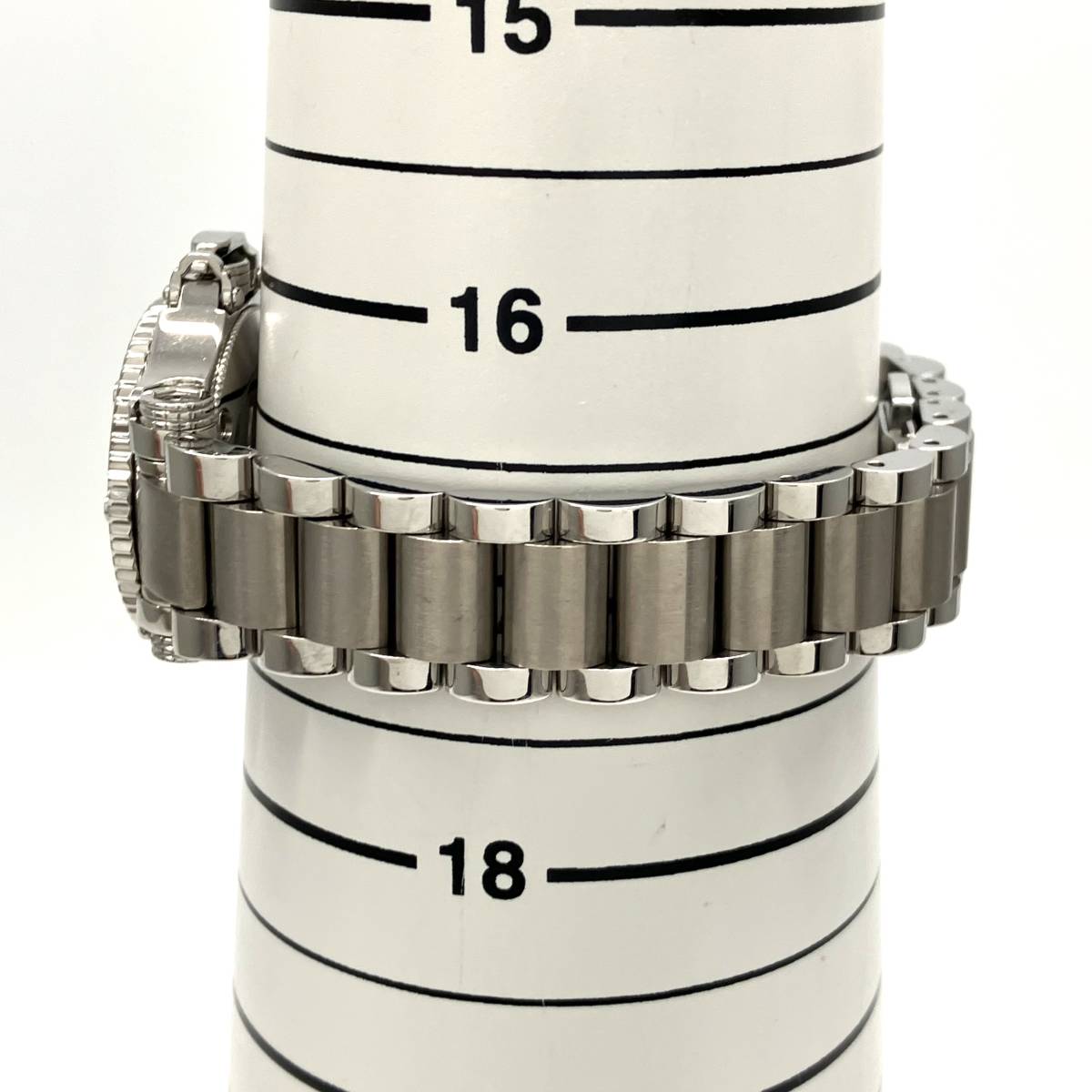 AQUANAUTIC アクアノウティック FC01515 ファーストクーダレ クォーツ 腕時計 レディース デイト 工具・替えベルト付き_画像9