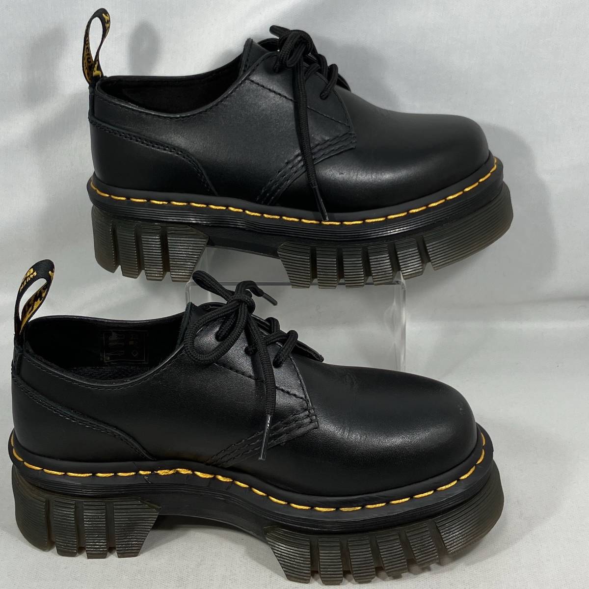 Dr.Martens ドクターマーチン AUDRICK 黒 ショートブーツ ワークシューズ AIR CUSHION SOLE UK3 EU36_画像4