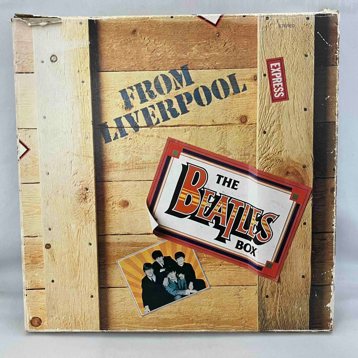 The Beatles（ビートルズ）「From Liverpool - The Batles Box(リヴァプールより愛を込めて)」LP （12インチ）（EW 5341〜5348）_画像1