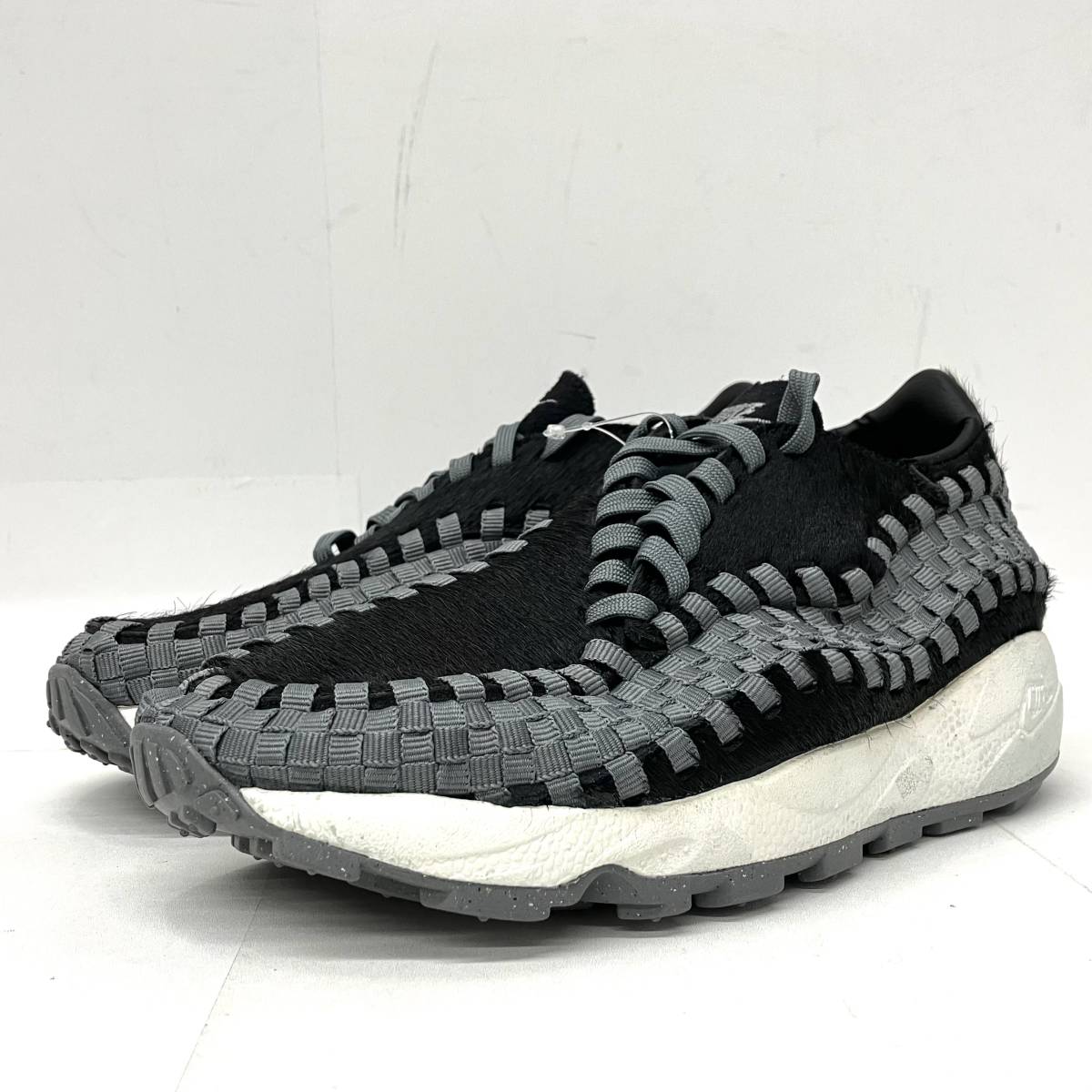 NIKE Nike WMNS Air Footscape Woven Black and Smoke Grey ナイキ ウィメンズ エアフットスケープ ウーブン FB1959-001 22.5cm_画像1