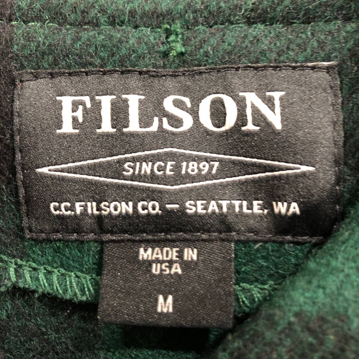 FILSON Mackinaw Wool Jacket Liner ウールジャケット M グリーン系 11010036 フィルソン 店舗受取可 FILSON Mackinaw Wool Jacket Liner ウールジャケット M グリーン系 11010036 フィルソン 店舗受取可