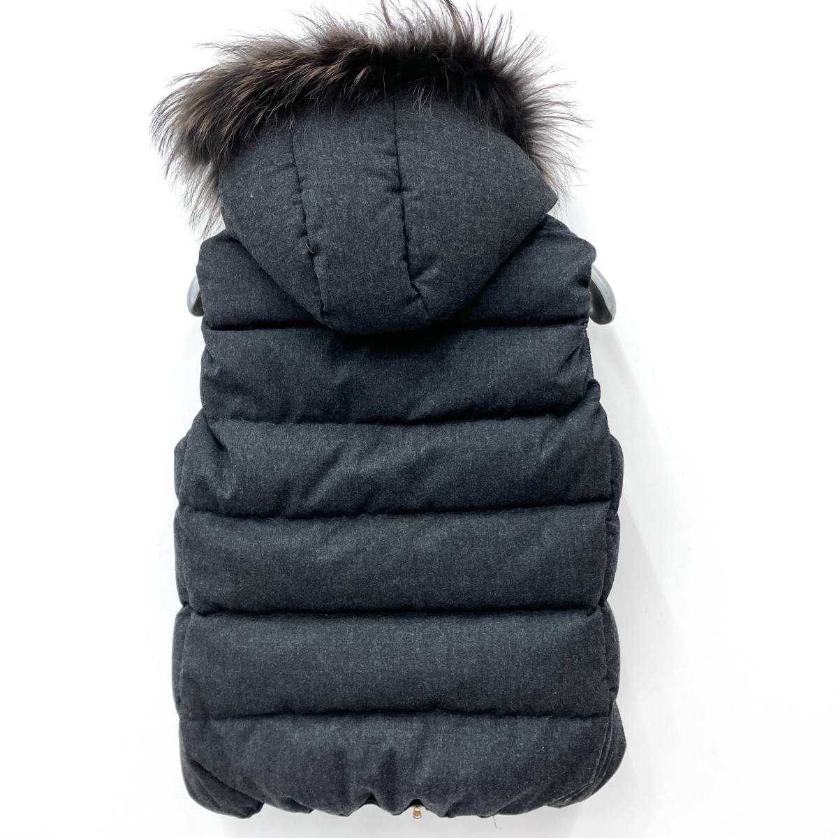 TATRAS タトラス hood fur puffer Vest フードファー ダウンベスト カシミヤ混 インポートブランド LTA14A418 サイズ03_画像2