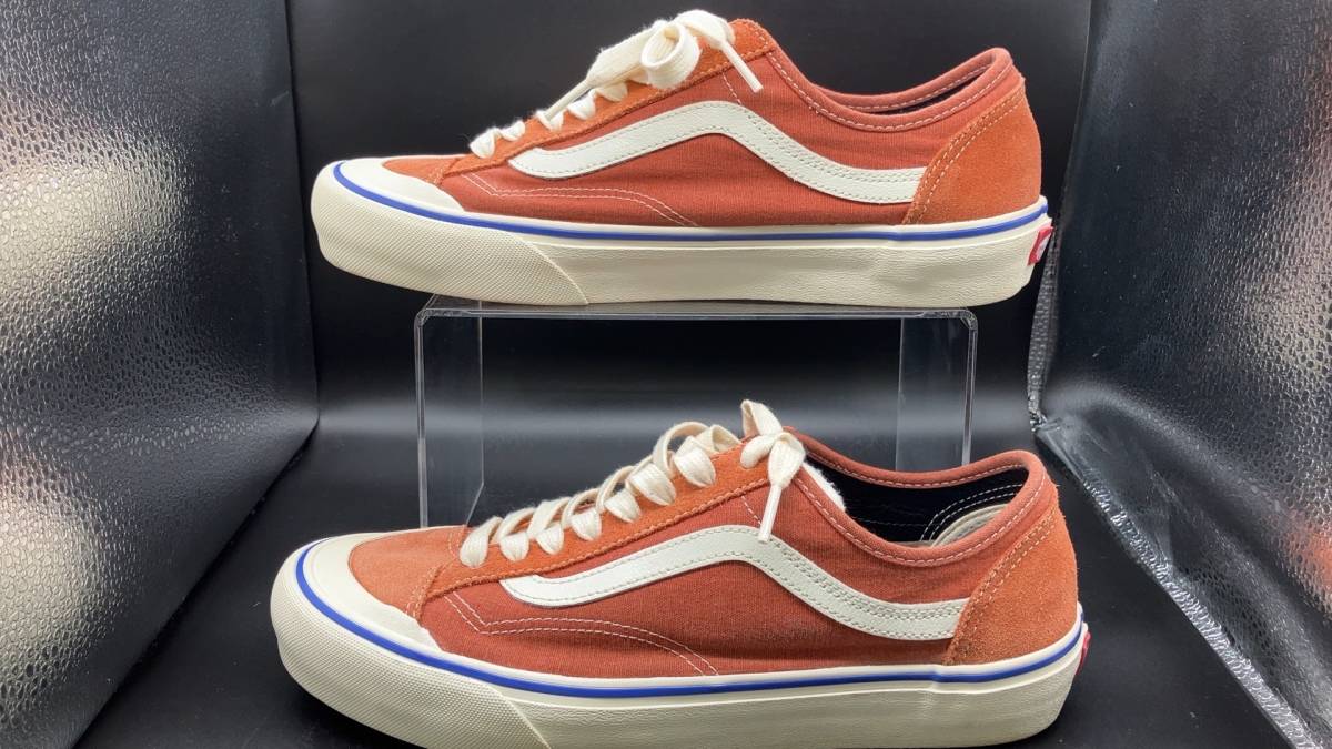 スニーカー オレンジ VANS 7211278 スニーカー オレンジ カジュアル_画像2