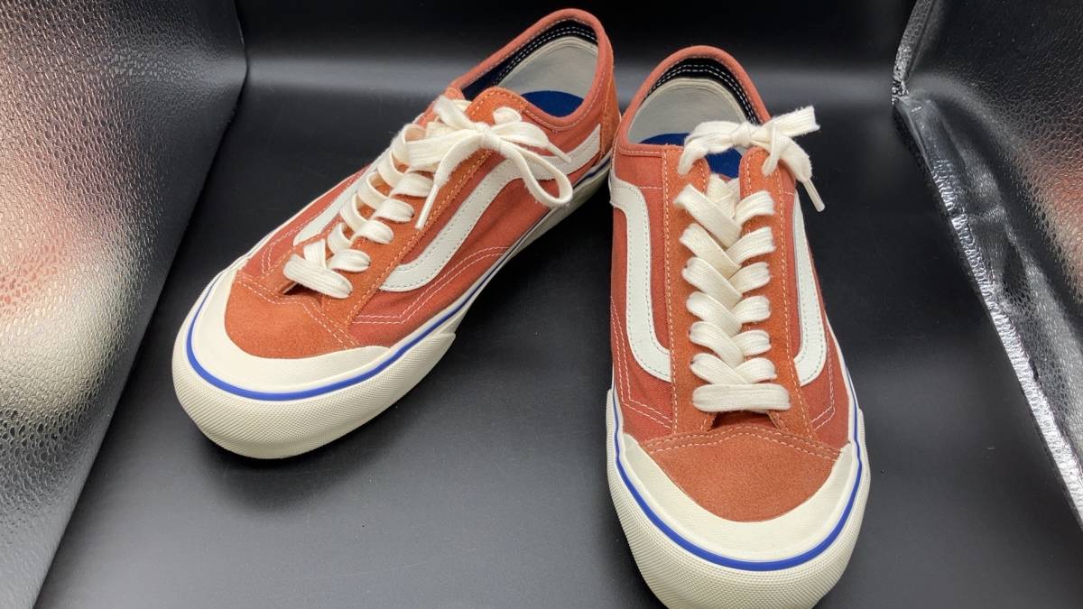 スニーカー オレンジ VANS 7211278 スニーカー オレンジ カジュアル_画像1