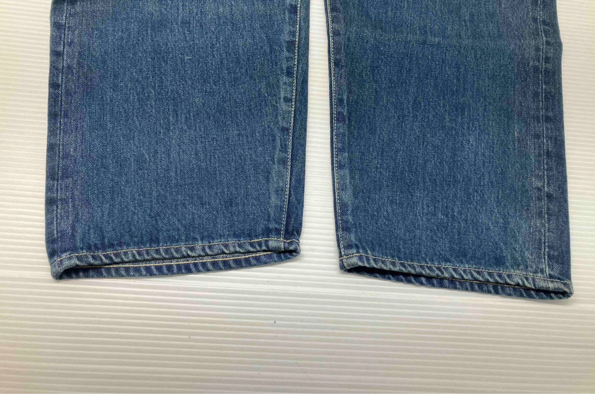 ★ Graphpaper グラフペーパー Selvage Denim Five Pocket Tapered Pants ジーンズ タグ付き サイズ2 ブルー系 通年_画像5