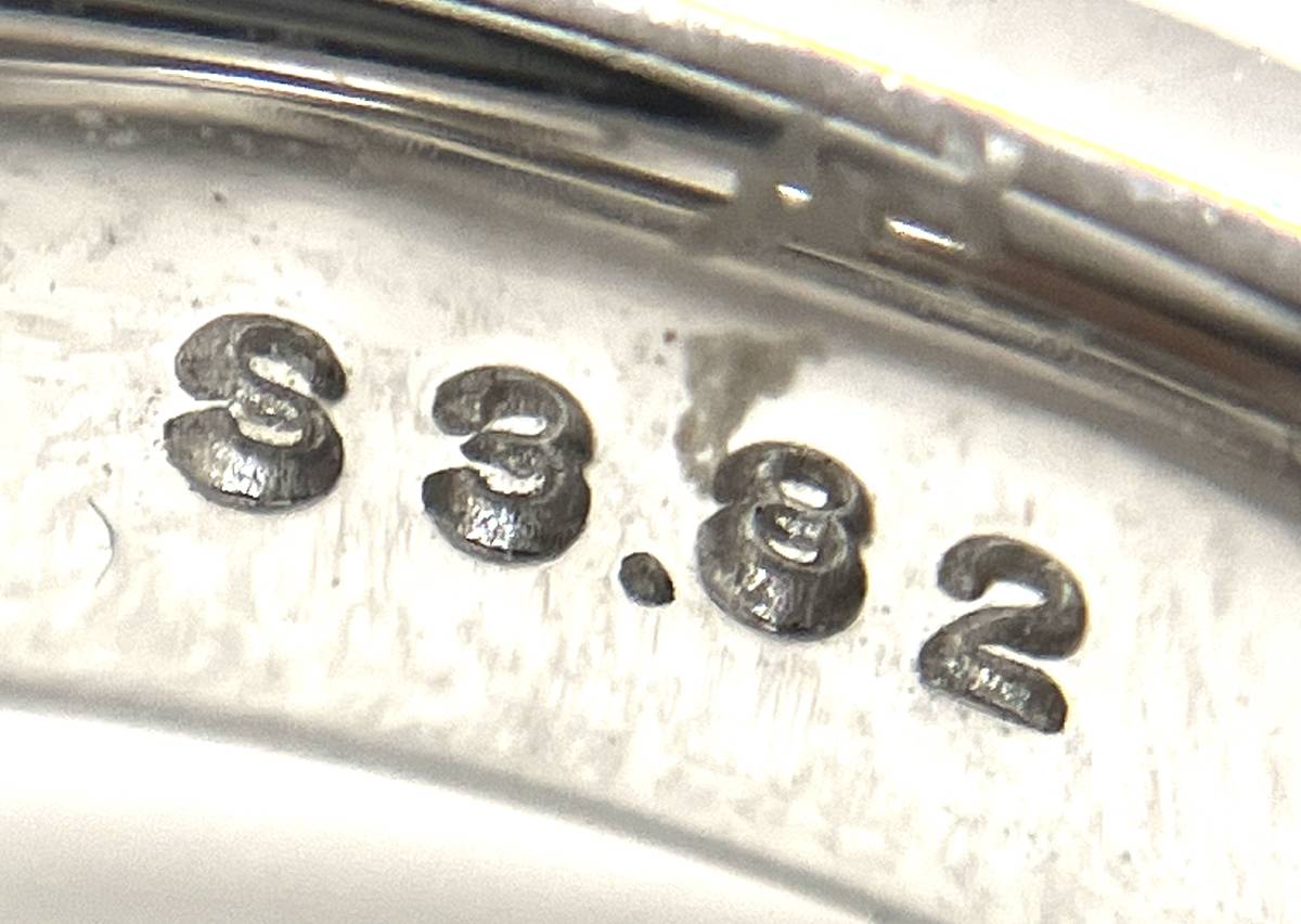 JeunetjuneK18WG sapphire 3.82 ct gradation ring ring 14.5g #15