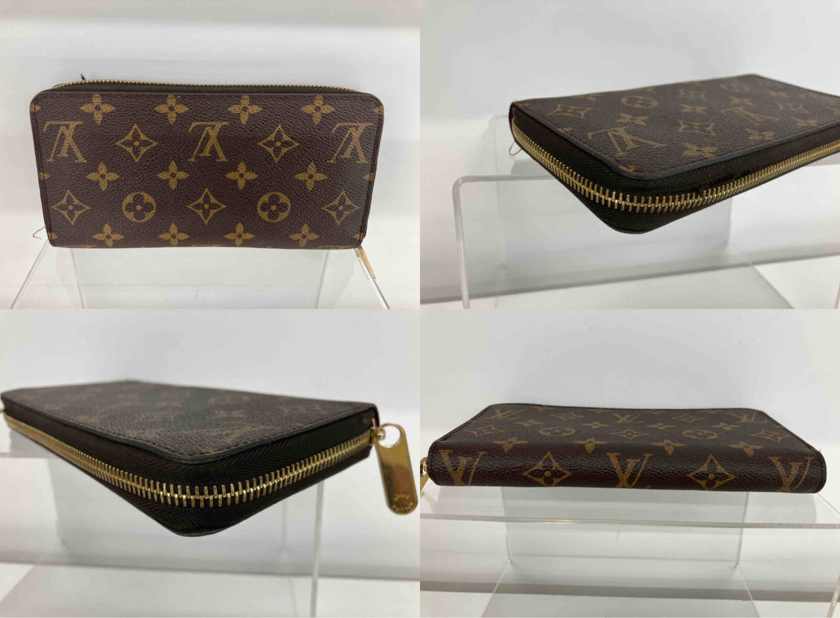 ジャンク LOUIS VUITTON／モノグラム GI1168 ジッピーヴォレット フューシャ　M41895 長財布_画像2