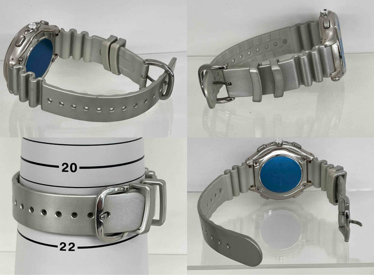 ジャンク 【腕時計】SCUBAPRO Quattro サンセットシルバー　付属品有り_画像3