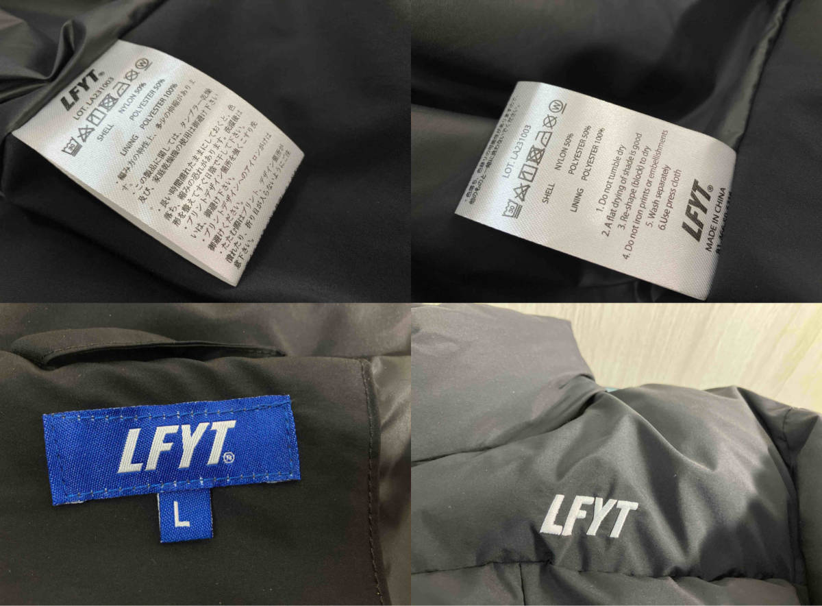 Lafayette /ラファイエット/LFYT/X-TREAM LOGO PUFFER JACKET /エクストリームロゴパファージャケット/L/ブラック_画像4