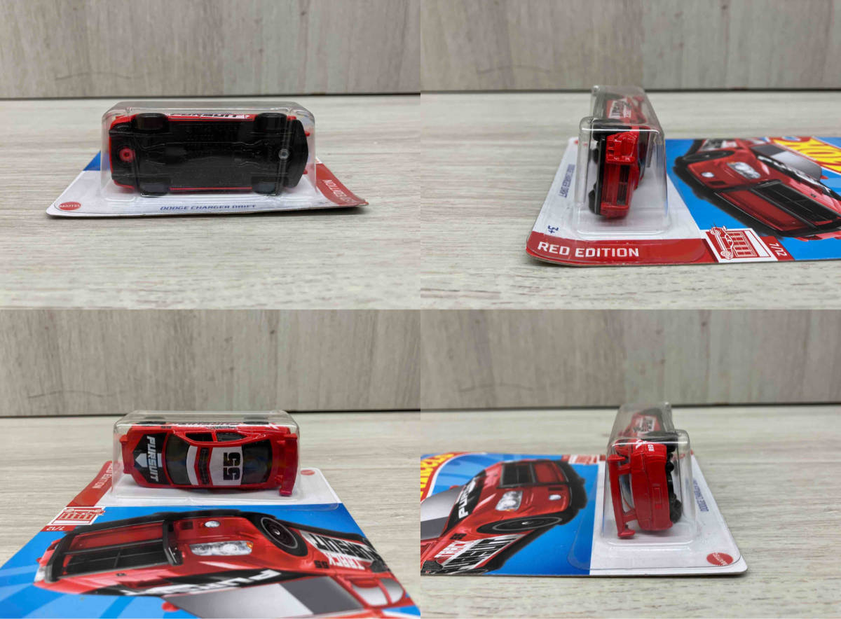 ホットウィール　RED EDITION 7/12 DODGE CHARGER DRIFT(2)_画像2