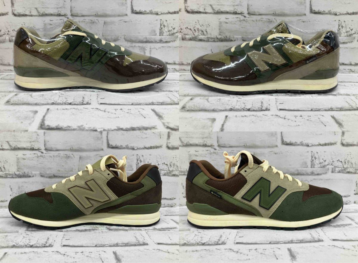 【箱付き】New Balance ニューバランス BEAMS別注 996 GORE-TEX BROWN KHAKI CM996XG2 ゴアテックス ブラウン カーキ 28cmの画像4