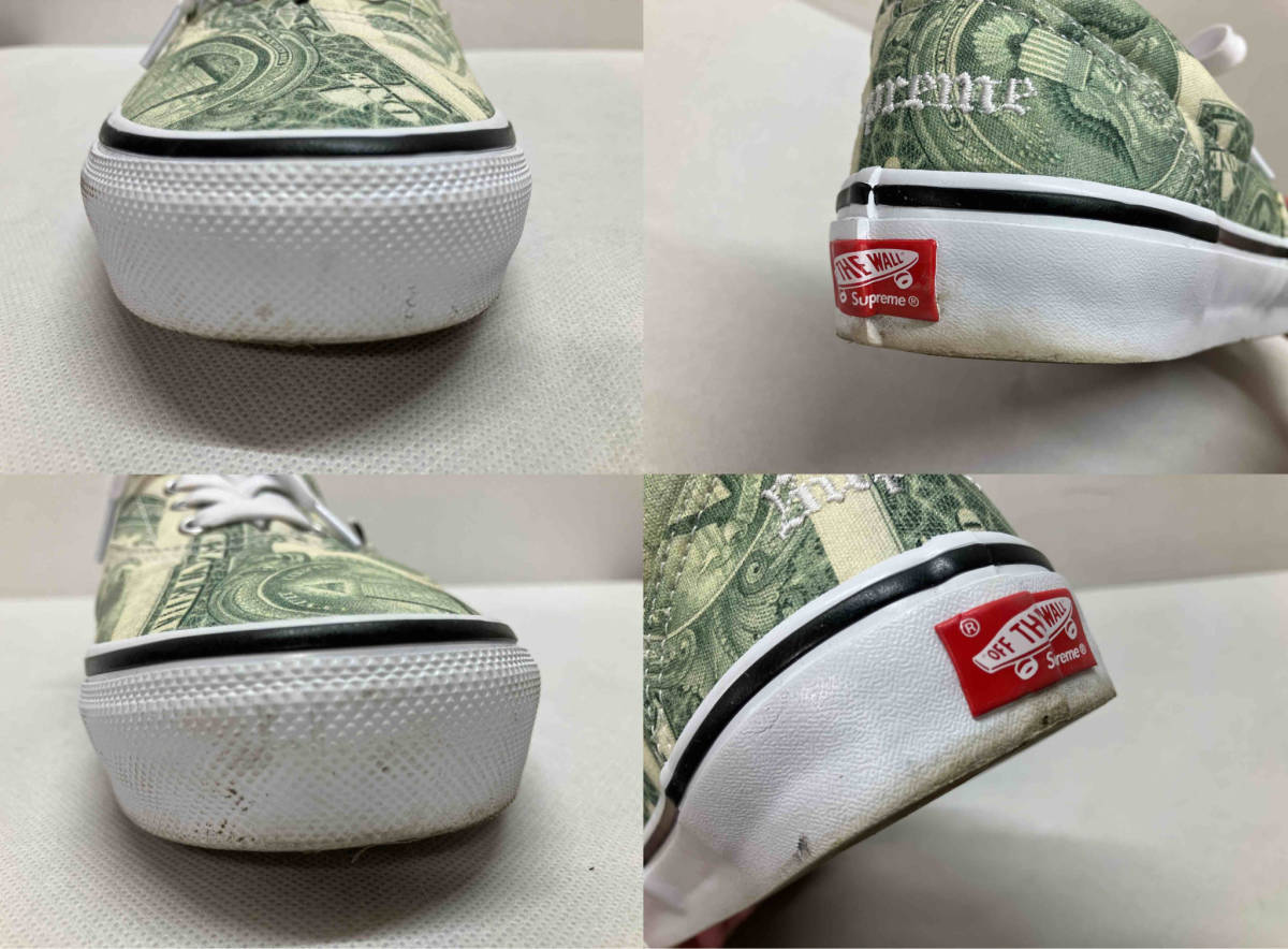 Supreme×VANS シュプリーム×バンズ VN0A5FC9GRN スニーカー メンズ 28.5cm_画像9