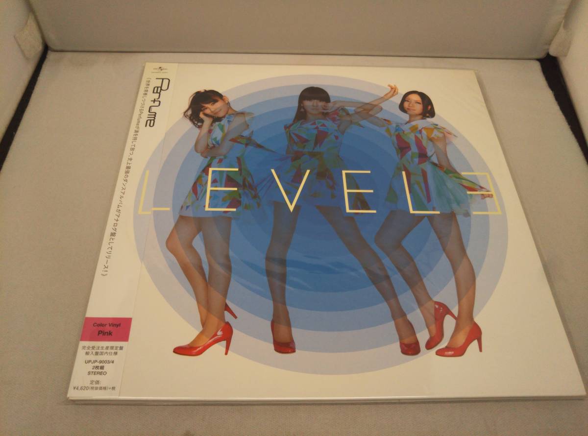Perfume 【LP盤】LEVEL3(ピンク盤)_画像1