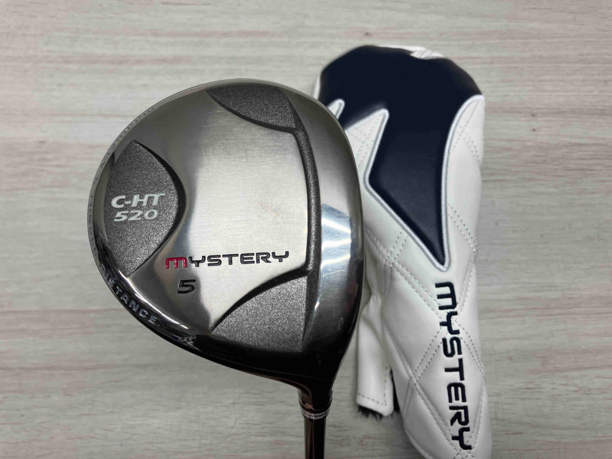 フェアウェイウッド　MYSTERY C-HT 520 [5W] MCF 70-S・S・ヘッドカバーあり　右利き　ゴルフ