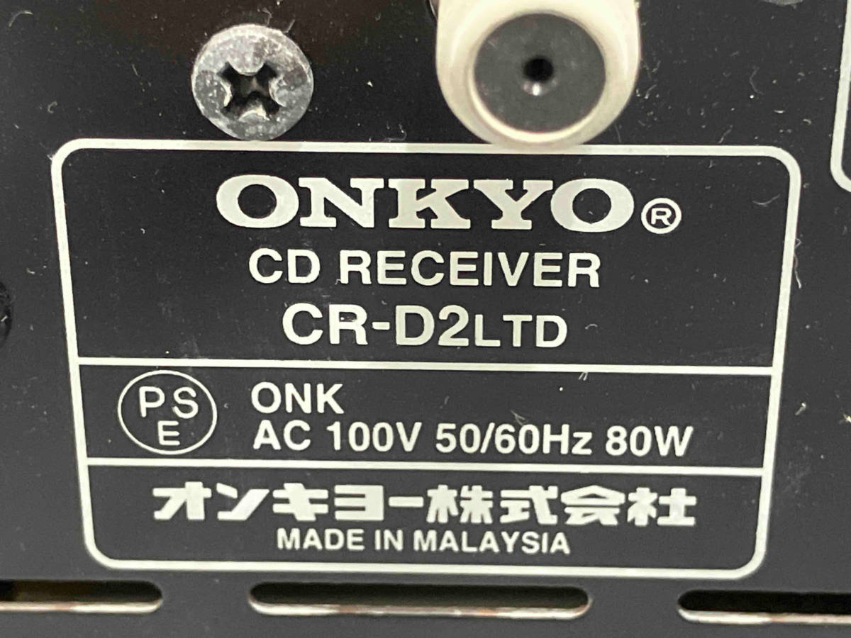 ONKYO CR-D2LTD コンポ(04-06-09)_画像3