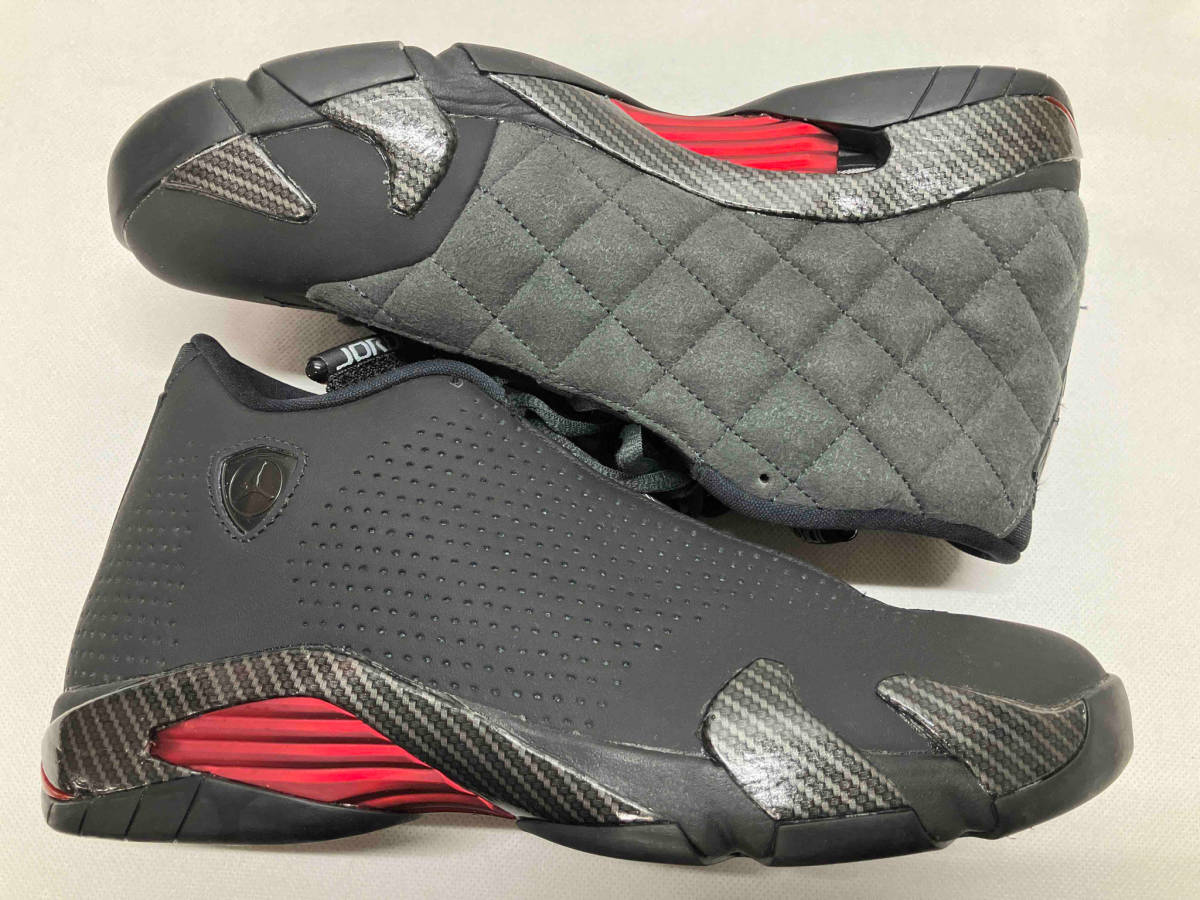 NIKE ナイキ AIR JORDAN 14 RETRO SE BQ3685-001 QUILTED スニーカー メンズ 26.0cm BLACK/BLACK-ANTHRACITE 箱あり_画像7