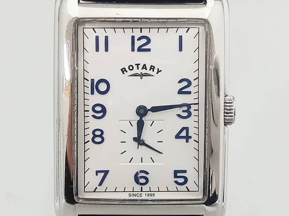 ROTARY リバプール GS02697 時計 ロータリー 白文字盤 クォーツ メンズ 腕時計_画像1