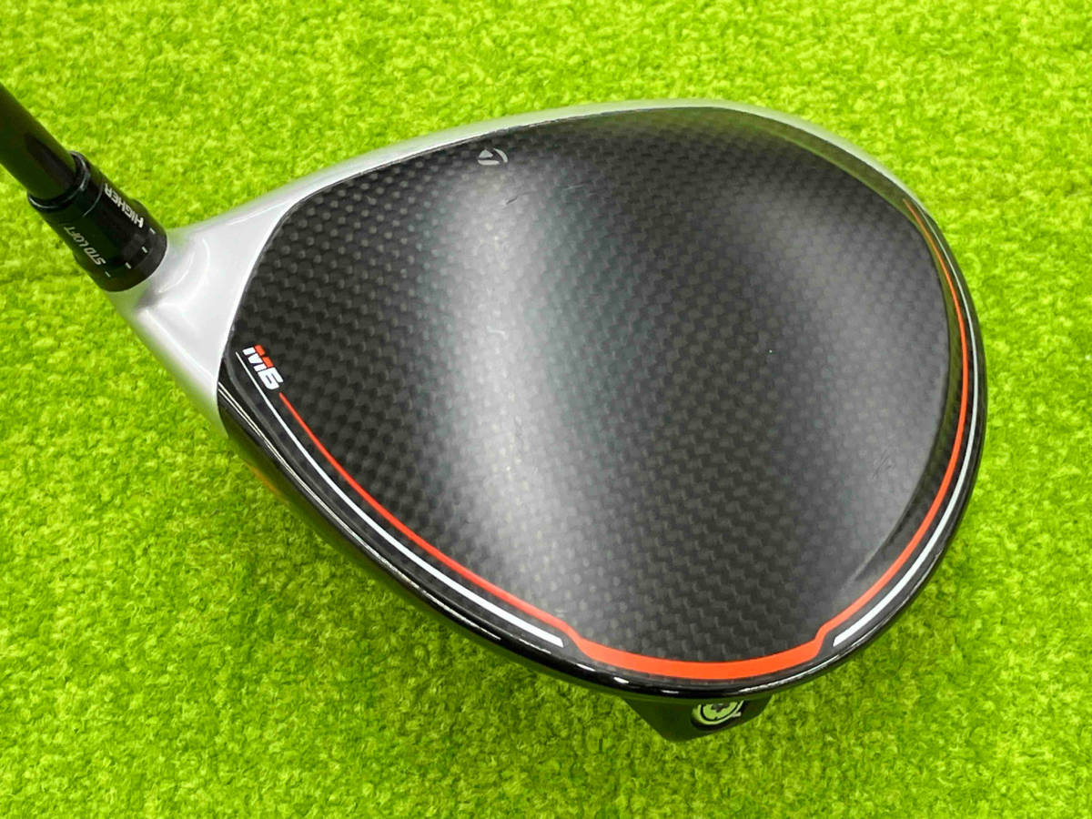 ドライバー Taylormade M6 TENSEI（RED）TM50 S 9° ヘッドカバーなし 付属品なし テーラーメイド_画像2