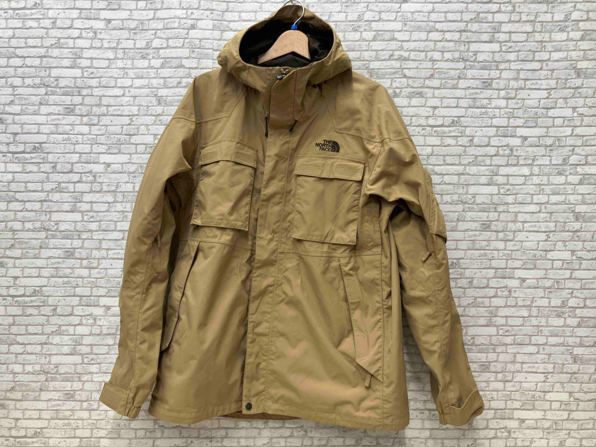 THE NORTH FACE ノースフェイス HYVENT マウンテンジャケット FO9DT09T497AEMV メンズ L ベージュ