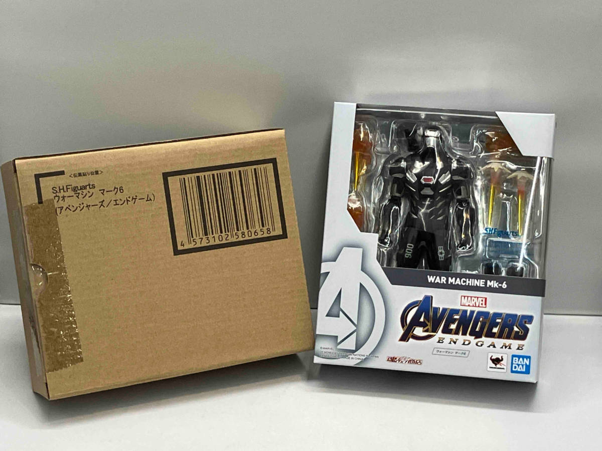 [1 jpy start ] Bandai S.H.Figuartsma- bell Avengers end game War machine Mark 6 (09-03-10)