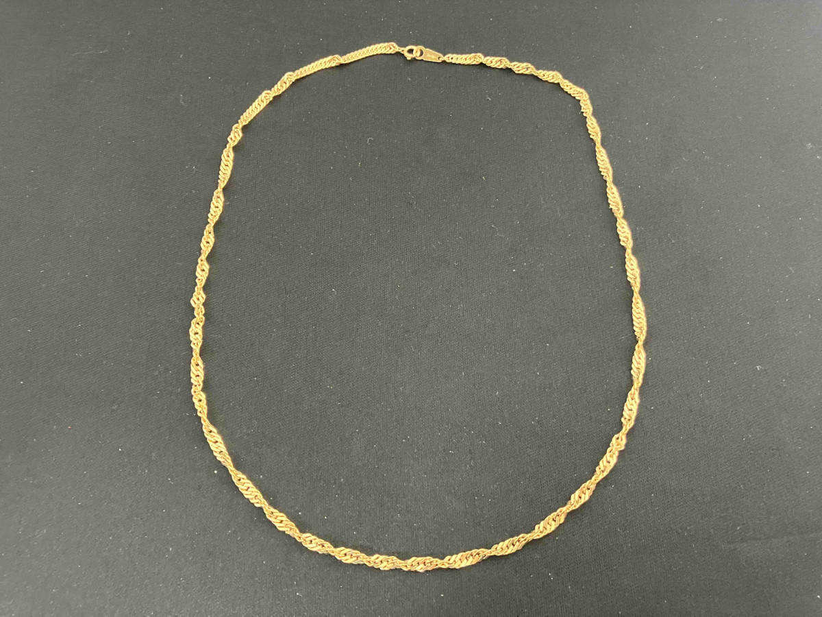 【楽天スーパーセール】 K18/50cm/12.6g/ネックレス イエローゴールド