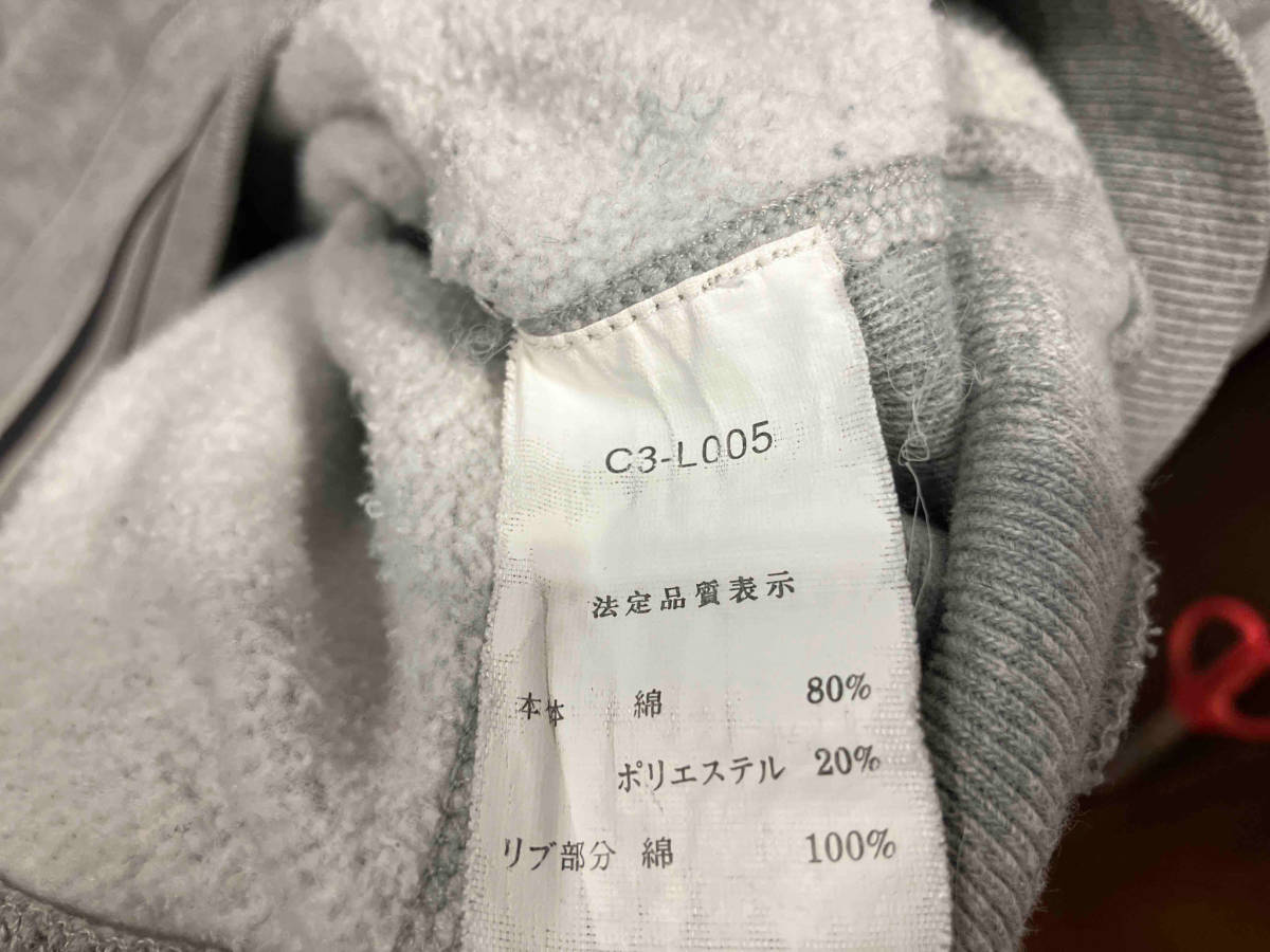 champion チャンピオン スウェット グレー REVERSE WEAVE c3-l005 復刻 クルーネック 裏起毛 ロゴ メンズXL_画像7