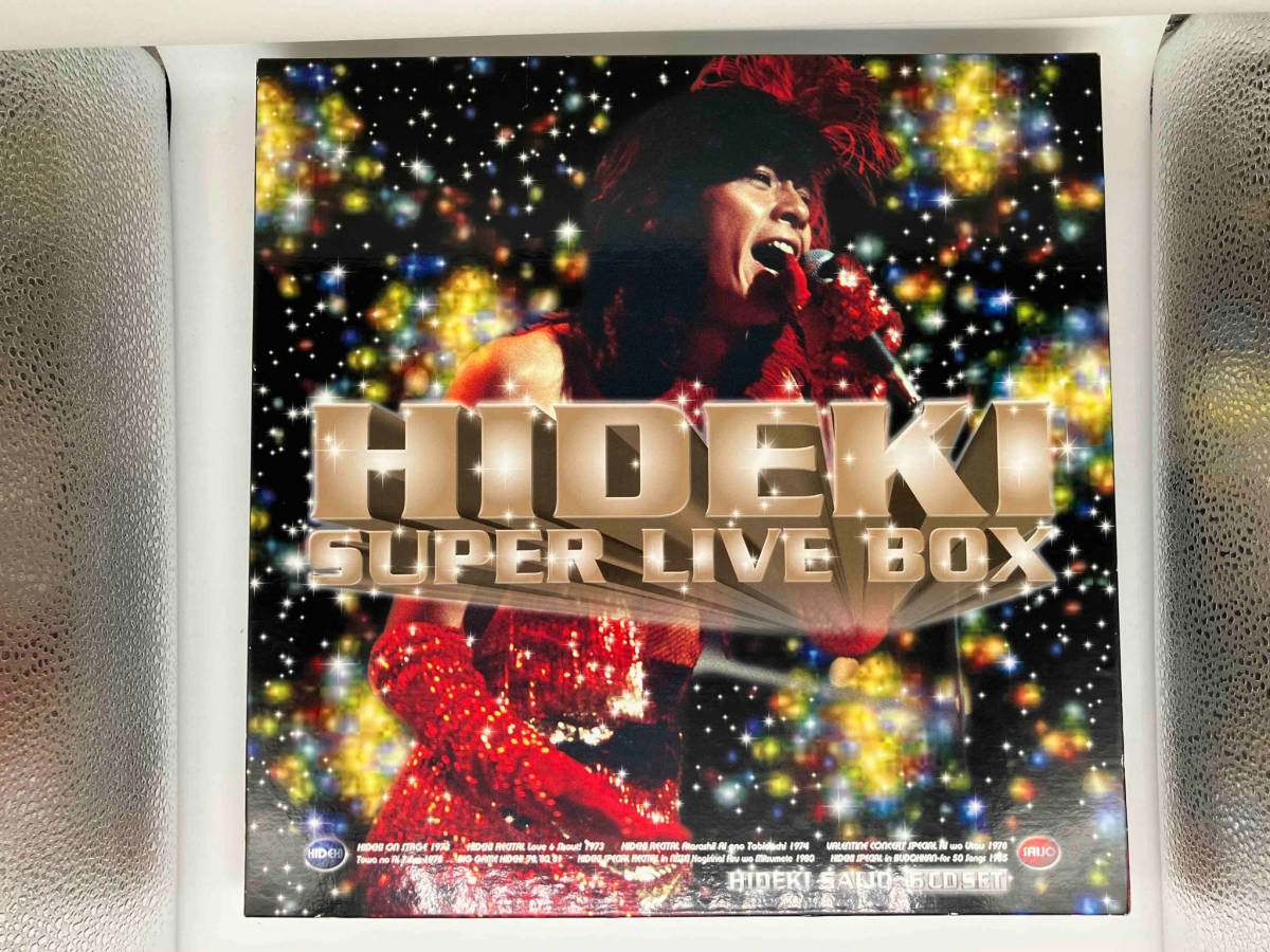 西城秀樹 CD HIDEKI SUPER LIVE BOX