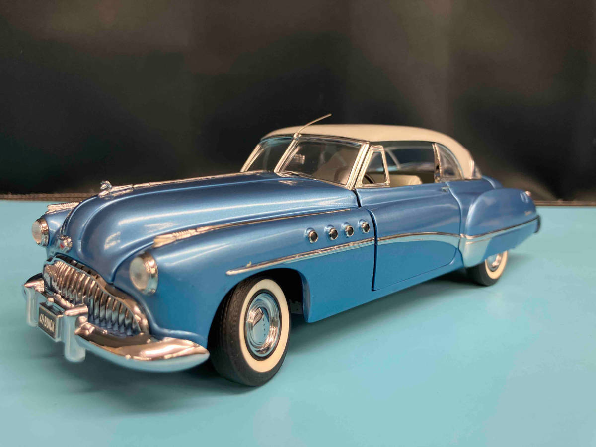  миникар (Minicar)  Flanklin Mint 1/24 1949 BUICK RIVIERA ...  Riviera   металлик  синий  