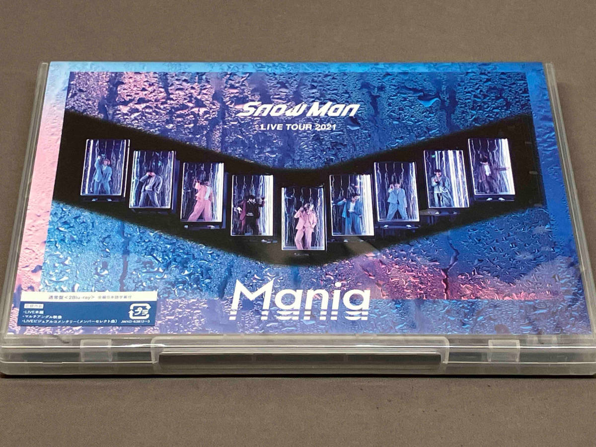 【未開封品】 Snow Man LIVE TOUR 2021 Mania(通常版)(Blu-ray Disc)_画像1