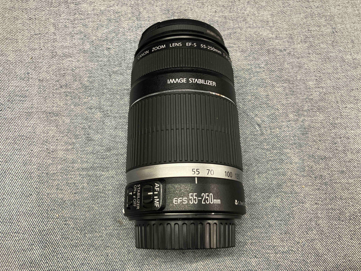 ジャンク 【動作未確認】Canon EF-S 55-250mm 1:4-5.6 IS 2044B001 交換レンズ(∴11-06-13)_画像3