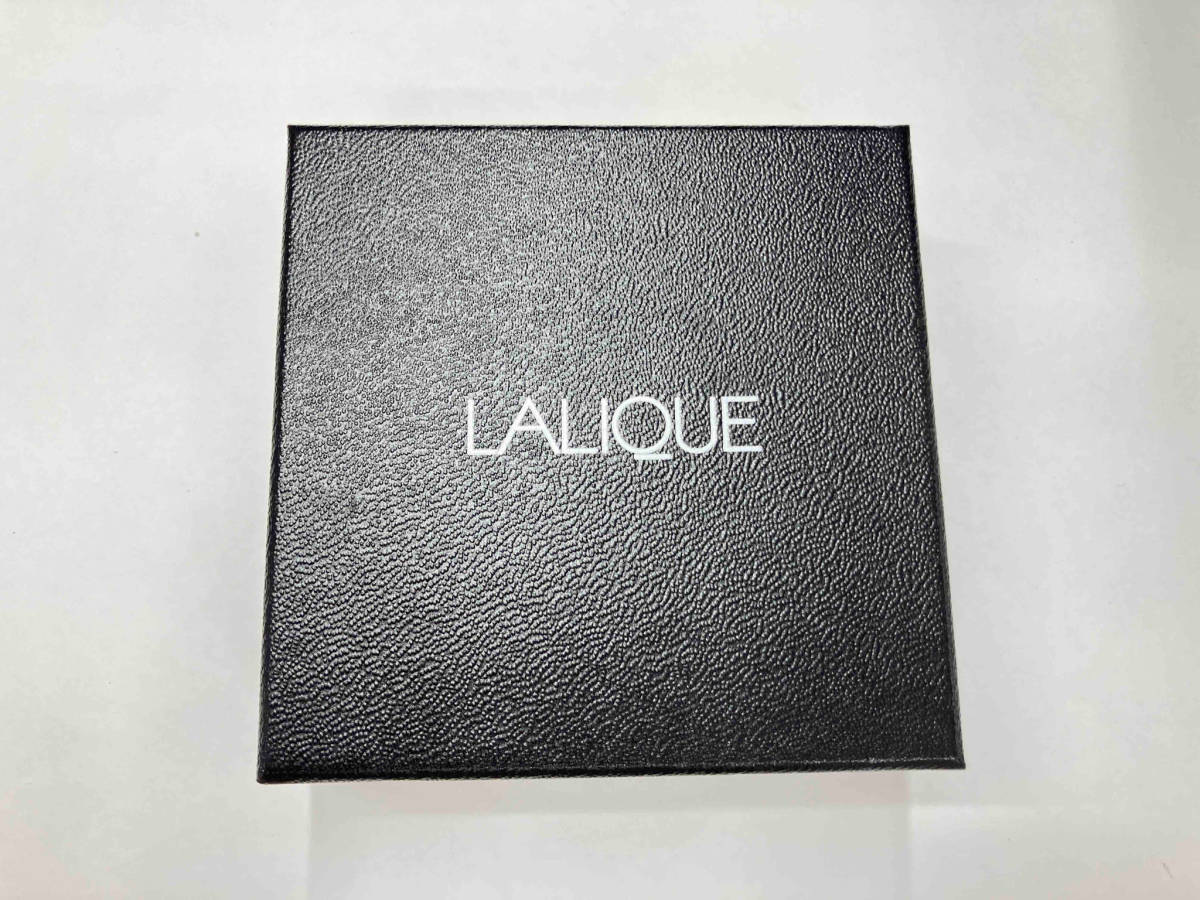 LALIQUE ラリック SV シルバー フラワーモチーフピアス 3.0g_画像8