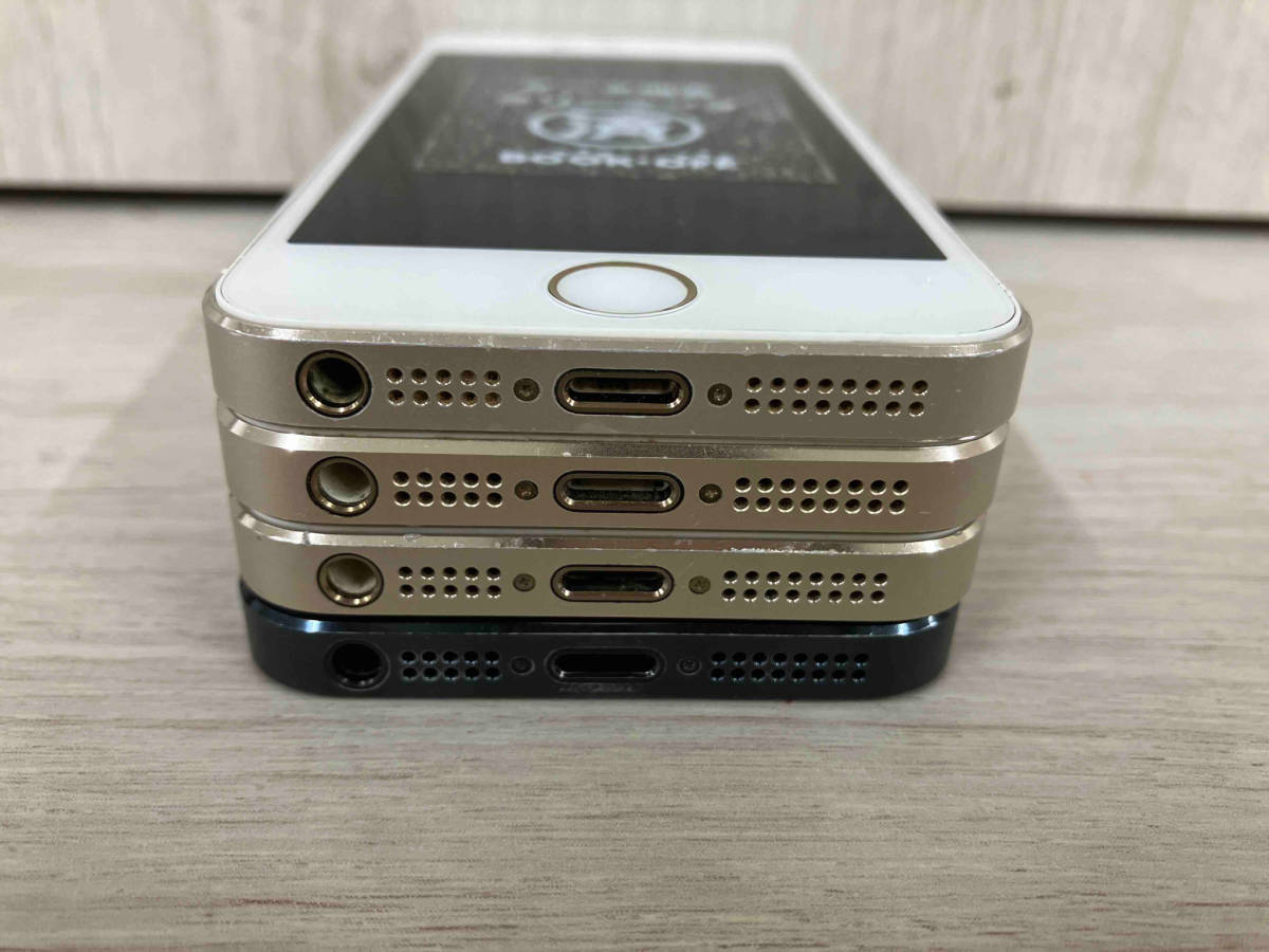 【ジャンク】 Apple iPhone5 32GB/iPhone5 16GB 4台セット_画像6