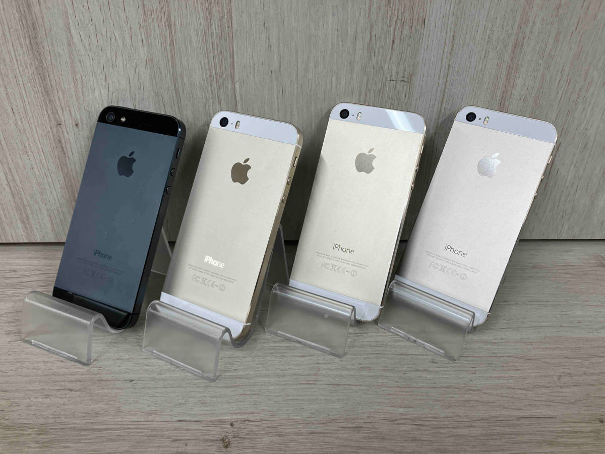 【ジャンク】 Apple iPhone5 32GB/iPhone5 16GB 4台セット_画像1