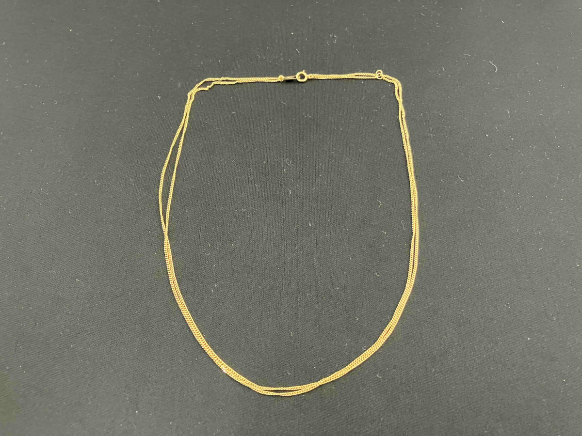 最大80%オフ K18/40cm/3.3g/ネックレス イエローゴールド