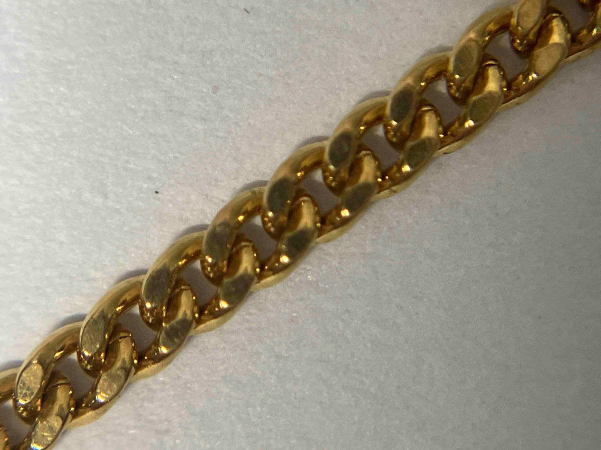 K18 ゴールド 全長約40cm 総重量約3.8g チェーン ネックレスの画像8