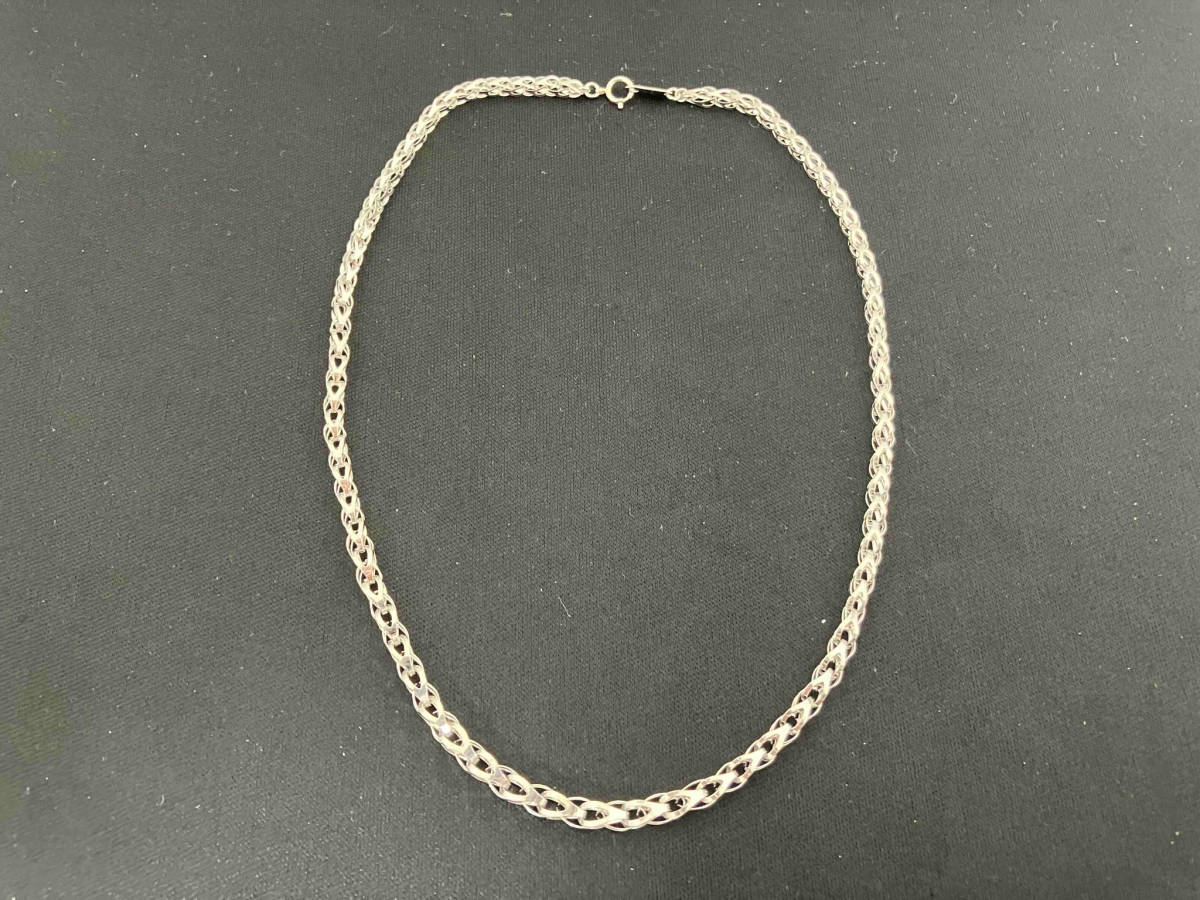 大人女性の Pt1000/40cm/10.0g/ネックレス プラチナ